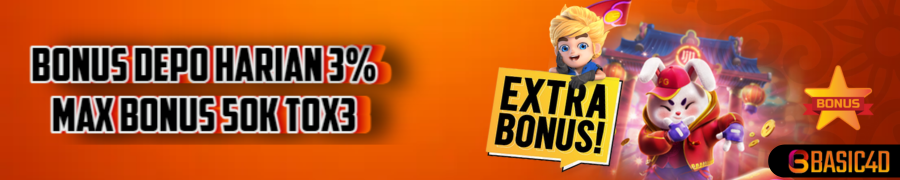 BONUS DEPOSIT HARIAN 3%